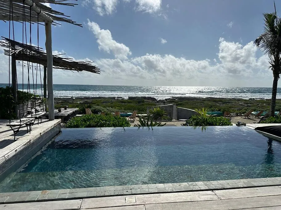 Tulum Beachfront Villa I'Ik By Casa Xuul 图卢姆 墨西哥