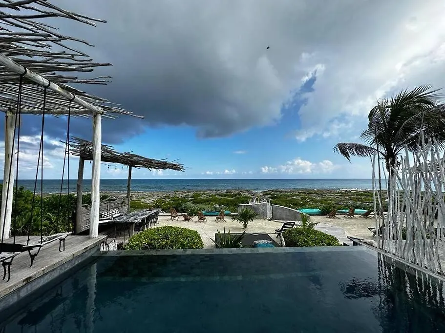 Tulum Beachfront Villa I'Ik By Casa Xuul 图卢姆 墨西哥