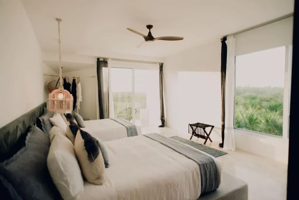 Tulum Beachfront Villa I'Ik By Casa Xuul 图卢姆
