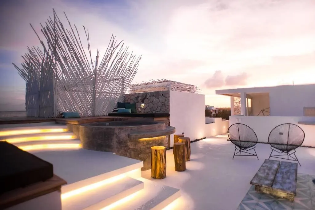 Tulum Beachfront Villa I'Ik By Casa Xuul 图卢姆 0*,  墨西哥