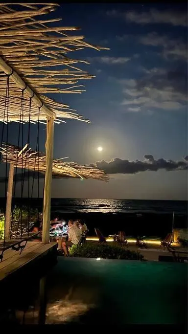 Tulum Beachfront Villa I'Ik By Casa Xuul 图卢姆