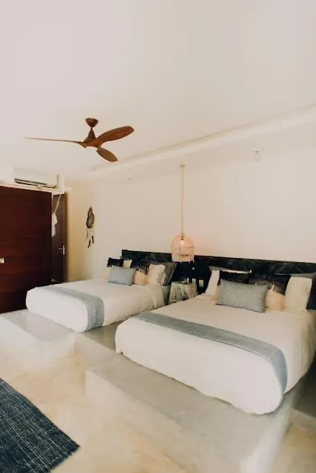 Tulum Beachfront Villa I'Ik By Casa Xuul 图卢姆 0*,  墨西哥
