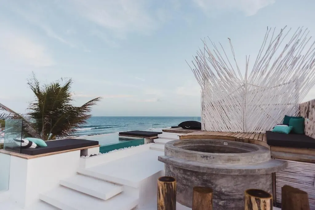 Tulum Beachfront Villa I'Ik By Casa Xuul 图卢姆 0*,  墨西哥