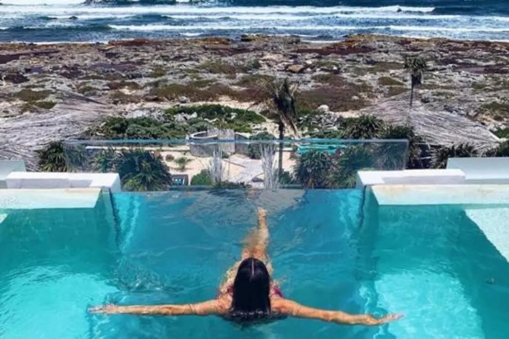 Tulum Beachfront Villa I'Ik By Casa Xuul 图卢姆
