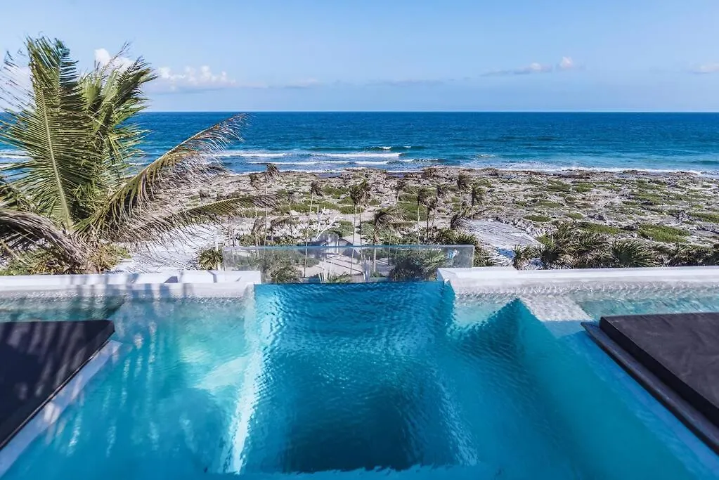 Tulum Beachfront Villa I'Ik By Casa Xuul 图卢姆